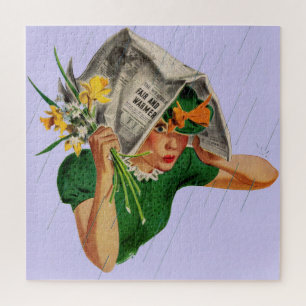 Regen nicht in der Prognose Puzzle