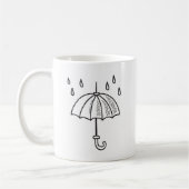 REGEN ODER SCHLIESSEN KAFFEETASSE (Links)