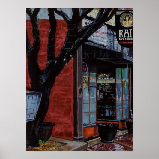 Regen Poster (Vorne)