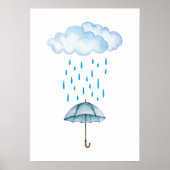 Regen Poster (Vorne)
