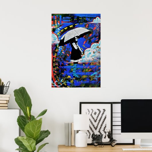 Regen Poster (Heimbüro)