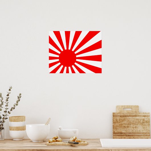 Regen Poster (Küche)