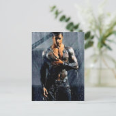 Regen Postkarte (Stehend Vorderseite)