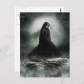 Regen Postkarte (Vorne/Hinten)