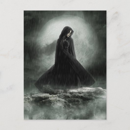 Regen Postkarte (Vorderseite)