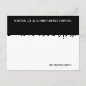 Regen Postkarte (Vorderseite)