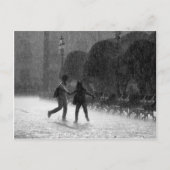 Regen Postkarte (Vorderseite)