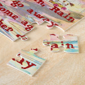 Regen, Regen-Puzzlespiel Puzzle (Seite)