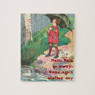 Regen, Regen-Puzzlespiel Puzzle