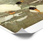 Regen, Regen weg Kinderzimmer Rhyton Print Poster (Ecke)