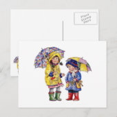 Regen, Regen weg... Postkarte (Vorne/Hinten)