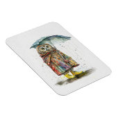 Regen regnet weg Magnet (Rechte Seite)