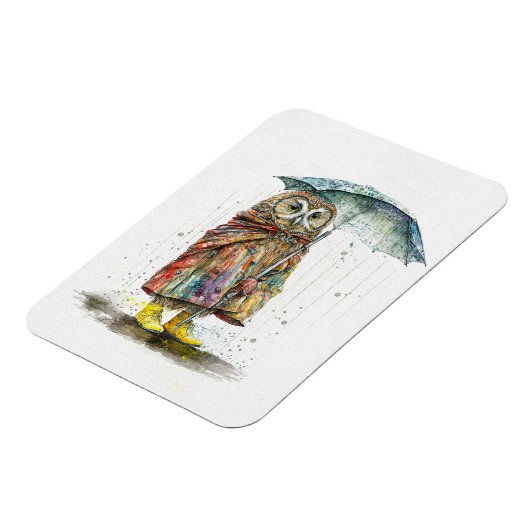 Regen regnet weg Magnet (Linke Seite)