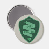 Regen Rovers Magnet (Vorderseite/Rückseite)