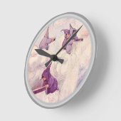 Regen Runde Wanduhr (Winkel)