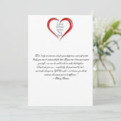 Regen Sie Selbstachtung an Dankeskarte (Stehend Vorderseite)