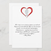 Regen Sie Selbstachtung an Dankeskarte (Vorne/Hinten)