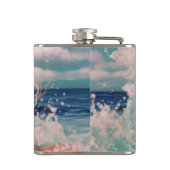 Regen singen flachmann (Rückseite)