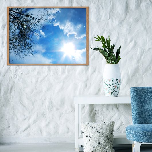 Regen Sonnenschein Poster