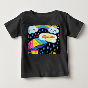 Regen Stimmung Nur Süßes Baby T-Shirt