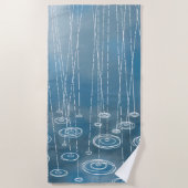 Regen Strandtuch (Vorderseite)