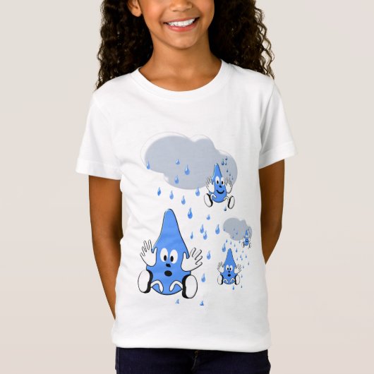 Regen T-Shirt (Vorderseite)