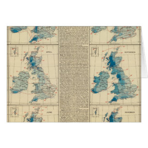 Regen, Temperatur, Britische Inseln