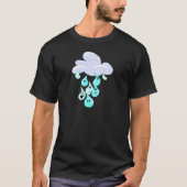 Regen-Tropfen T-Shirt (Vorderseite)