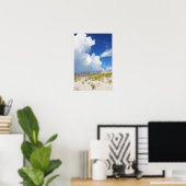 Regen über die Düne Poster (Heimbüro)