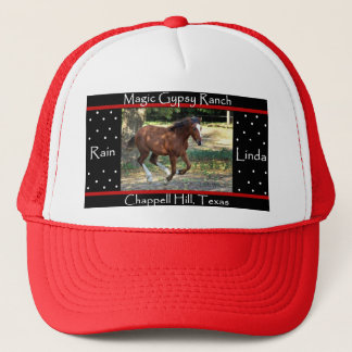 Regen und Linda-Hut Truckerkappe