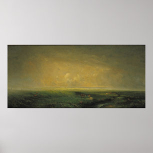 Regen und Sonne, c.1873 Poster