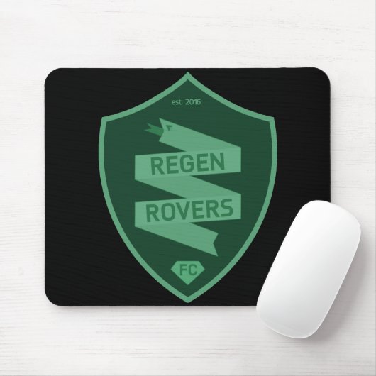 Regen-Vagabund-Mausunterlage Mousepad (Mit Mouse)