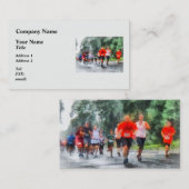 Regen Visitenkarte (Vorne/Hinten)