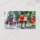 Regen Visitenkarte (Rückseite)