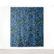 Regen von Blaubeeren