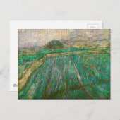 Regen von Vincent van Gogh (1889) Postkarte (Vorne/Hinten)