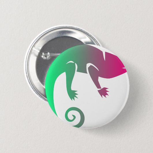 Regen-Waldtiere Button (Vorne & Hinten)