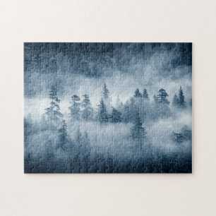 Regen-Waldwolken im pazifischen Nordwesten Puzzle