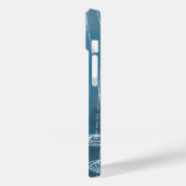 Regen Weather Blue Case-Mate iPhone Hülle (Rückseite / Links)