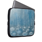 Regen Weather Blue Laptopschutzhülle (Vorne Rechts)