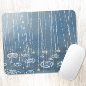 Regen Weather Blue Mousepad