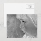 Regen weg Postkarte (Vorne/Hinten)