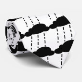 Regen-Wolke, Regen-Wolke, Regen-Wolke, Krawatte (Gerollt)