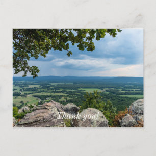 Regen zu Petit Jean geleitet Postkarte