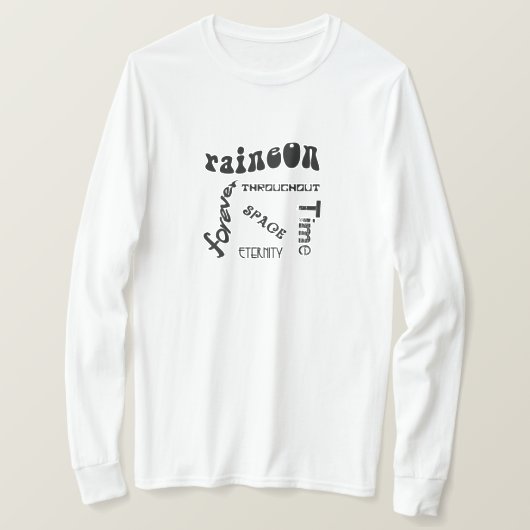 RegenAuf ewig T-Shirt (Design vorne)