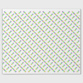 Regenbogen "2011" geschenkpapier (Flach)