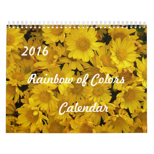 Regenbogen 2016 des Farbkalenders Kalender (Titelbild)
