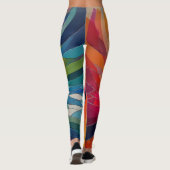 Regenbogen 3 leggings (Rückseite)