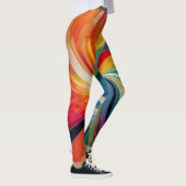 Regenbogen 3 leggings (Rechts)