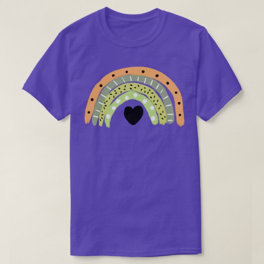 Regenbogen 8 T-Shirt (Design vorne)